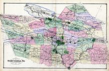 Schuylkill County Outline Plan, Schuylkill County 1875